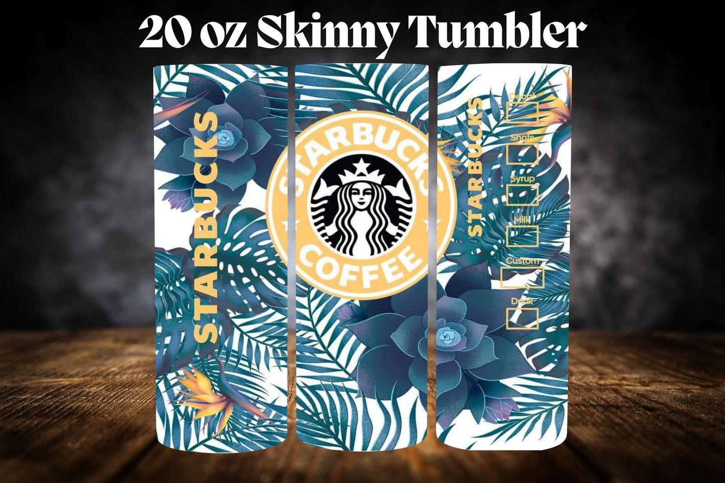 20oz Tumbler- Starbucks-Blue