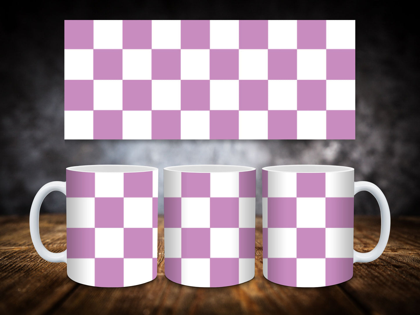 Coffee Mug-Checkered