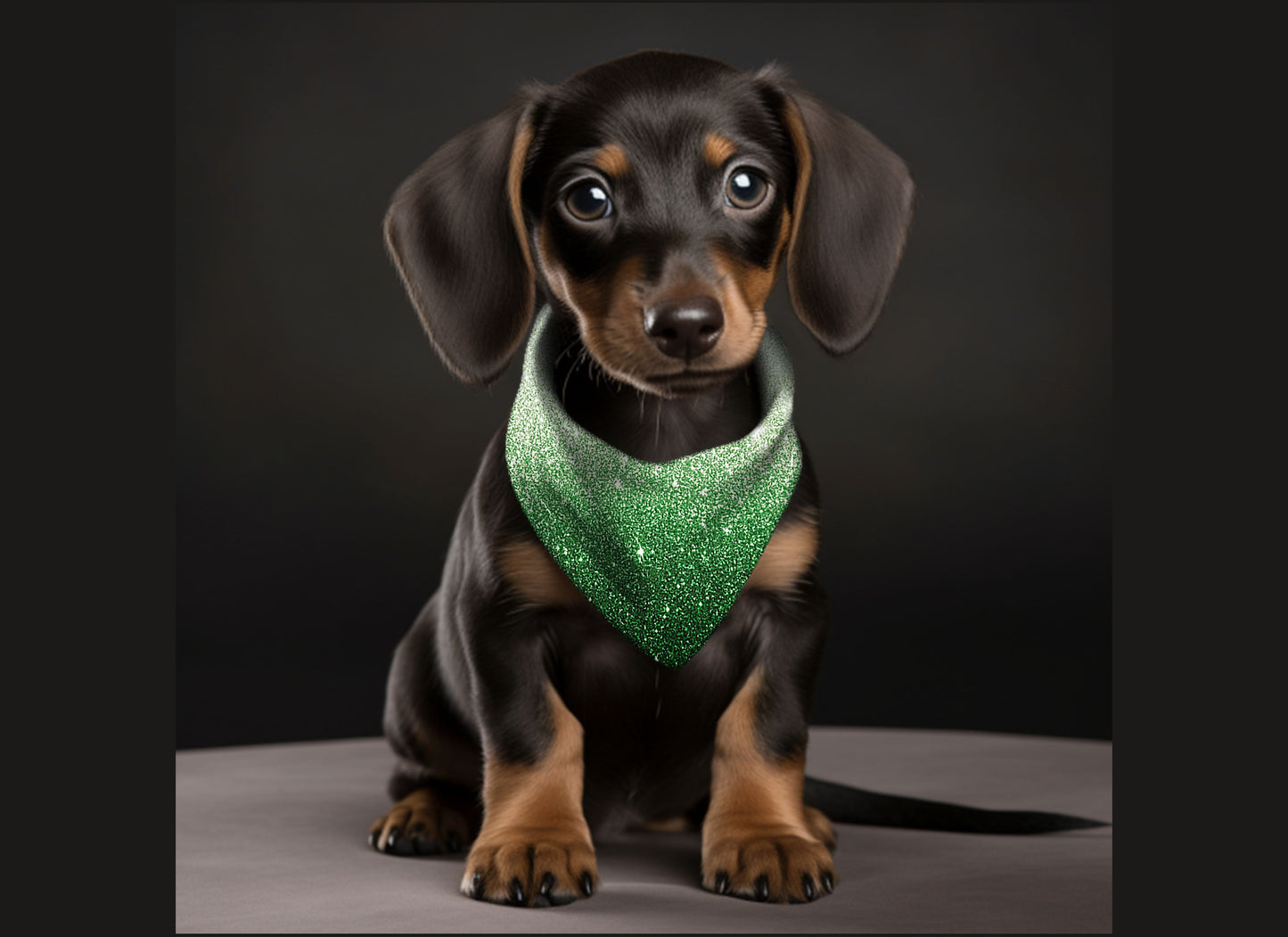 Dog Bandana-Ombre & Glitter Multi