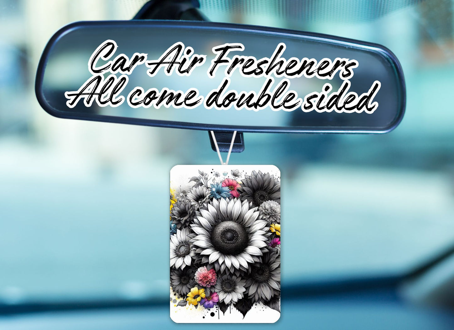 Car Air Fresheners-Flower Power