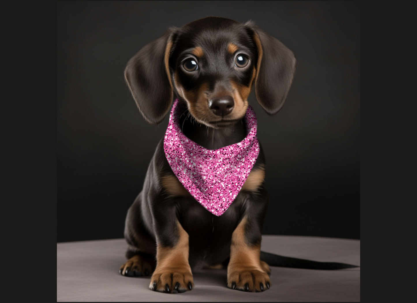 Dog Bandana-Ombre & Glitter Multi
