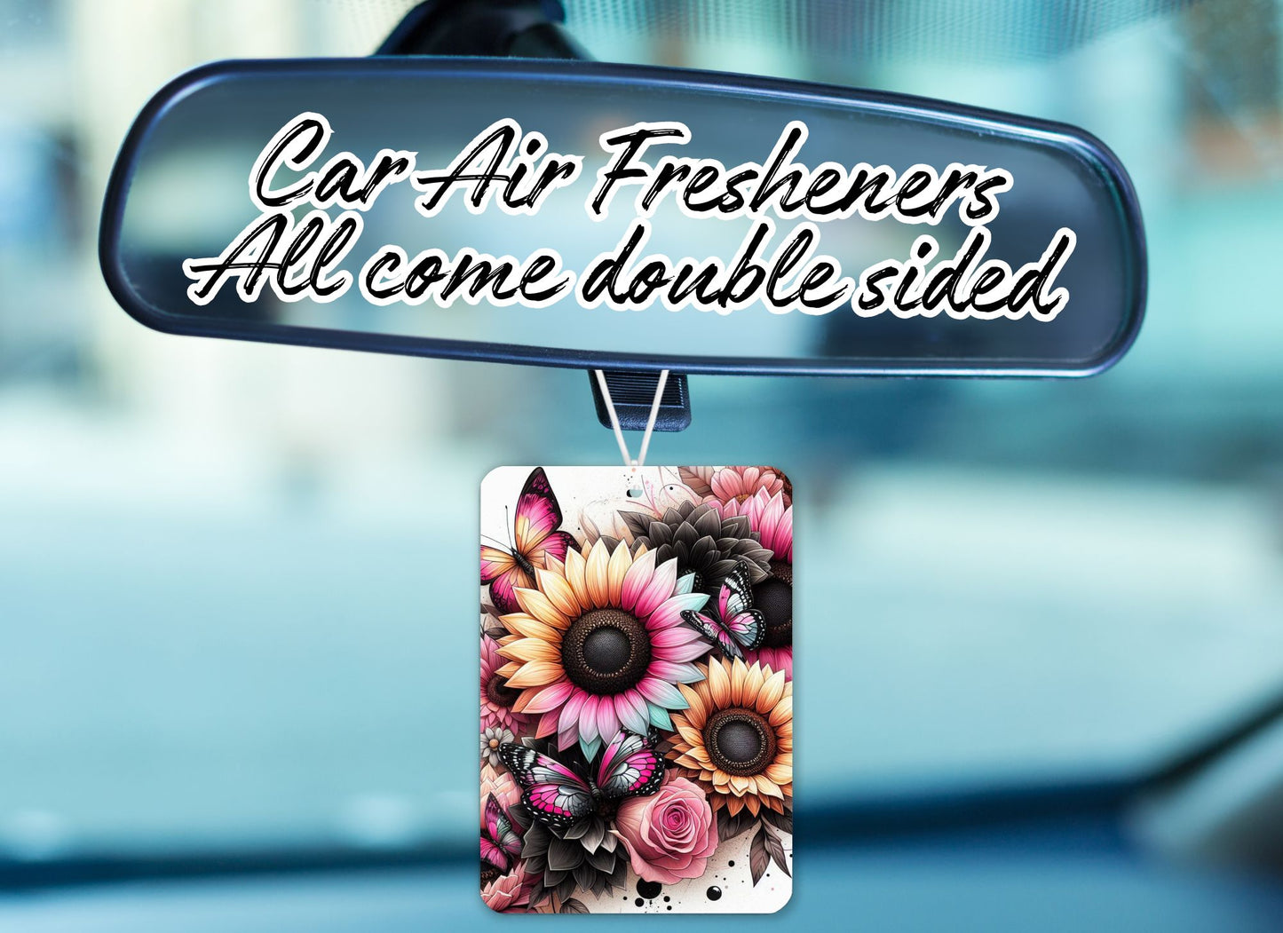 Car Air Fresheners-Flower Power