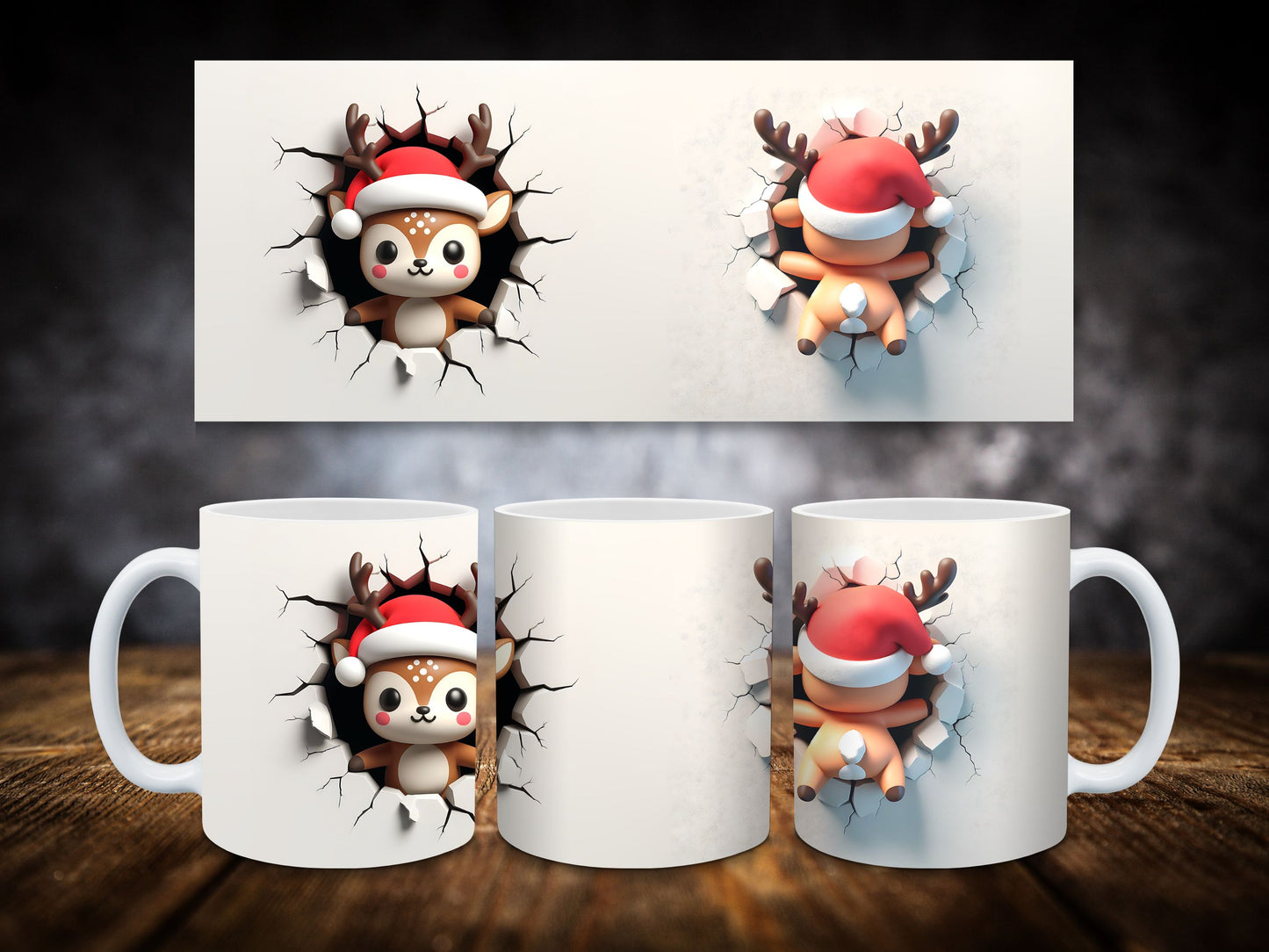 Coffee Mugs- Christmas Theme