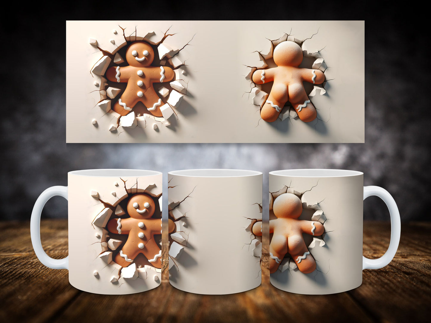 Coffee Mugs- Christmas Theme