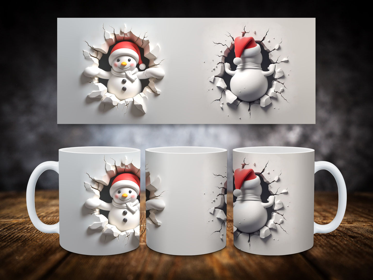 Coffee Mugs- Christmas Theme