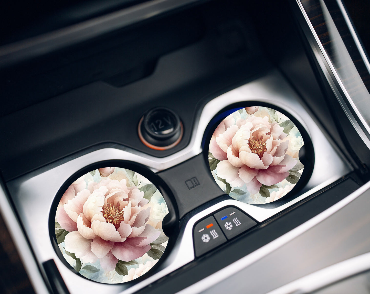 Car Coasters- Spring Flowers