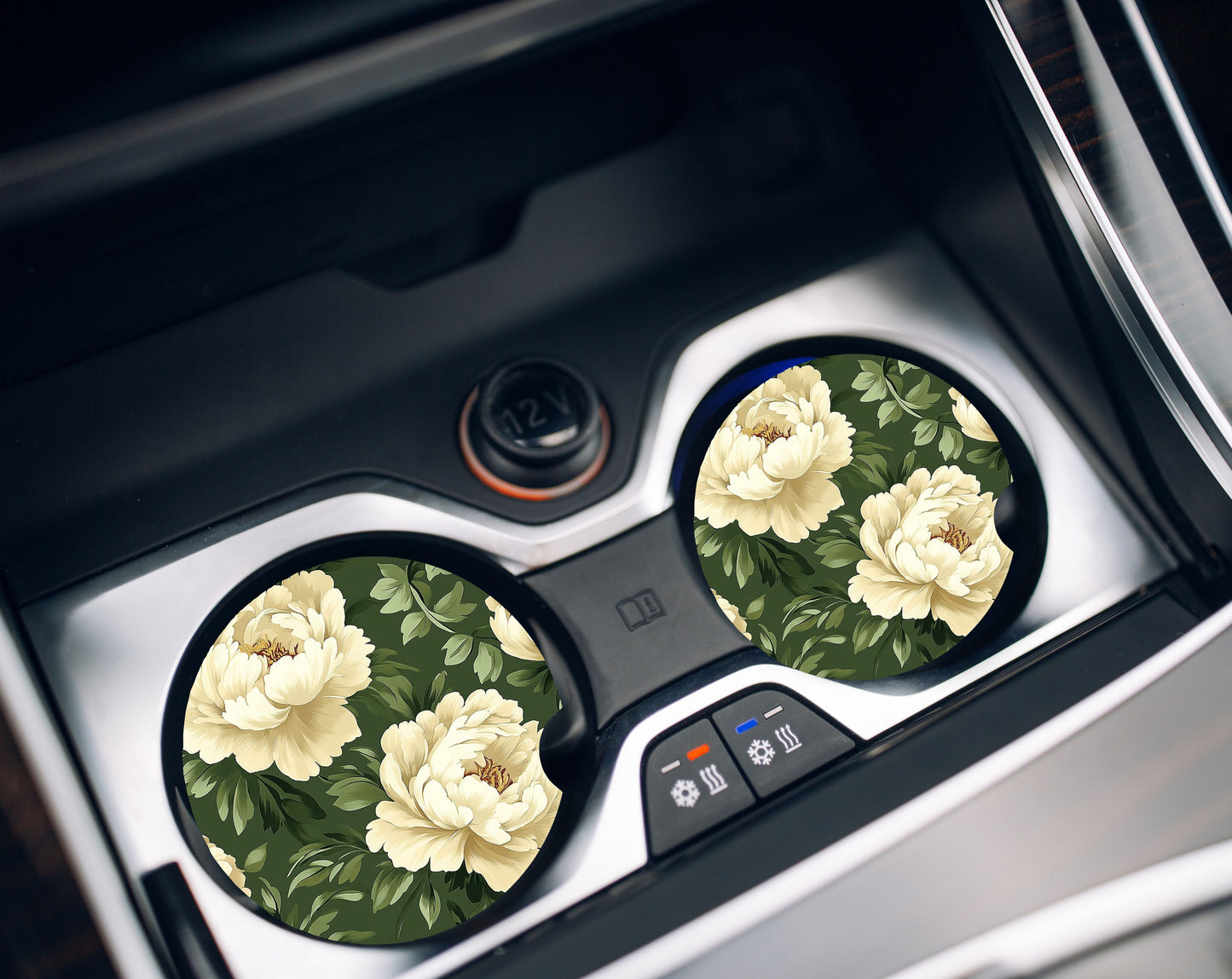 Car Coasters- Spring Flowers