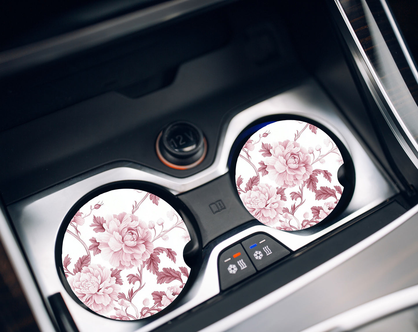 Car Coasters- Spring Flowers