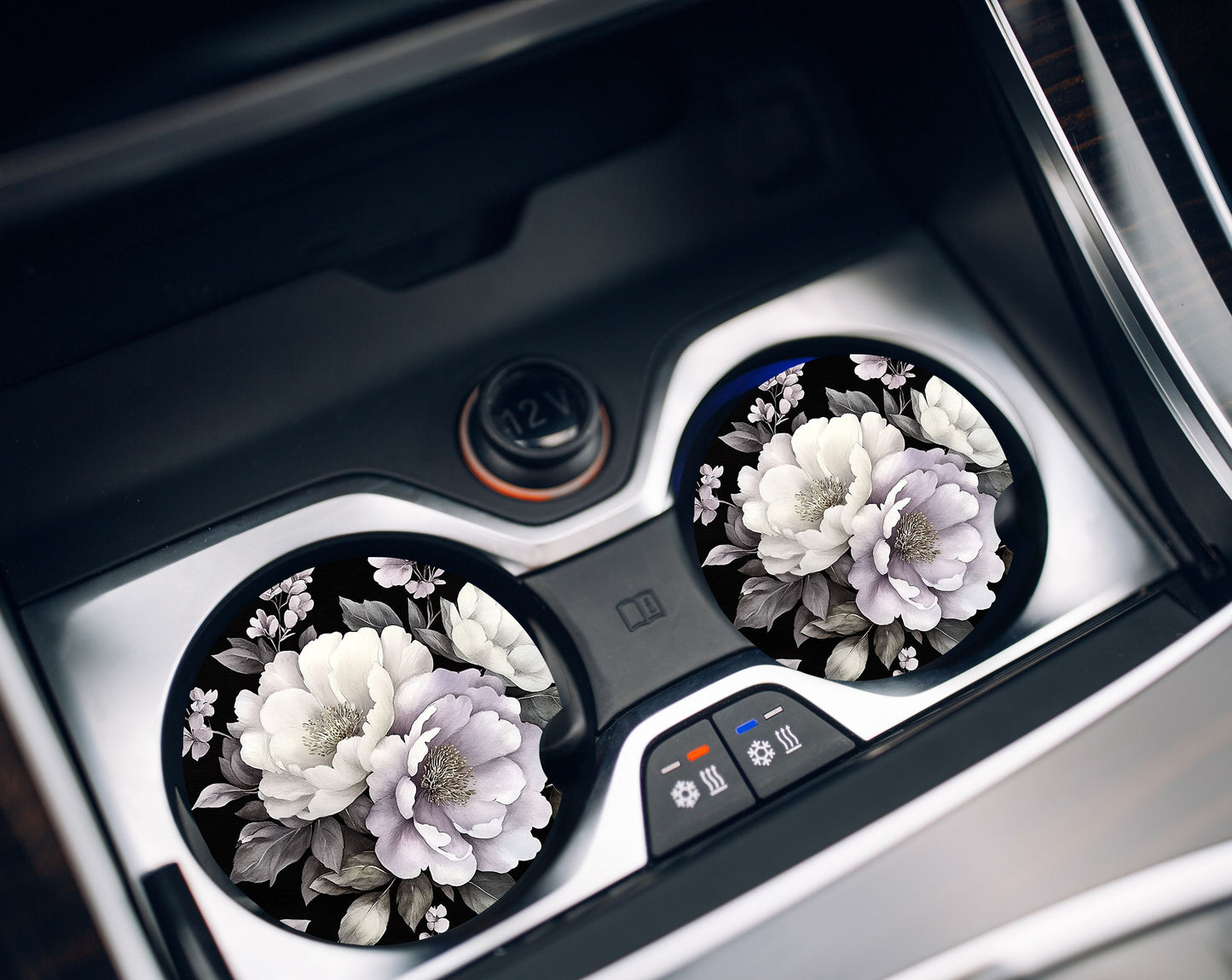 Car Coasters- Spring Flowers