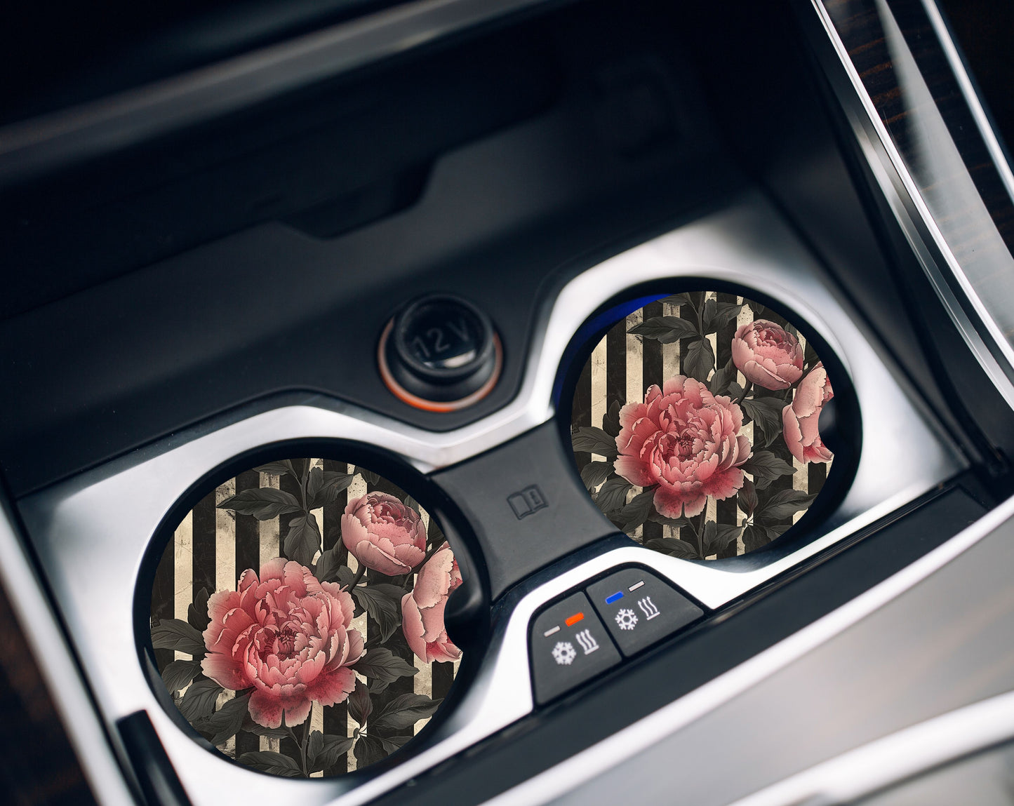 Car Coasters- Spring Flowers