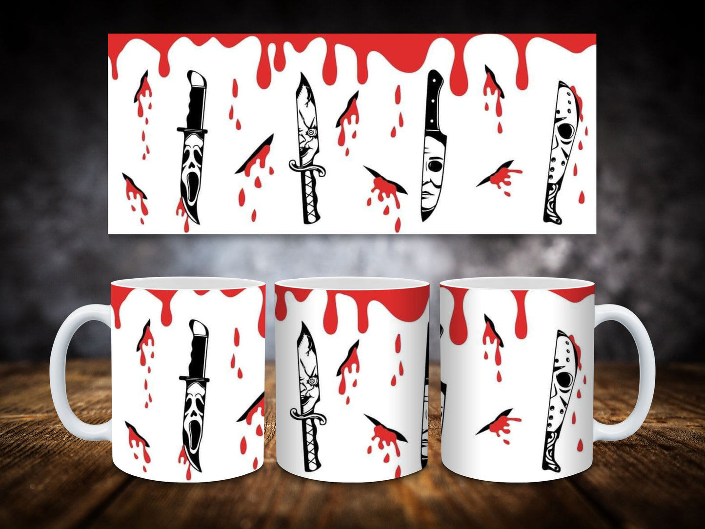 Coffee Mugs Halloween Theme
