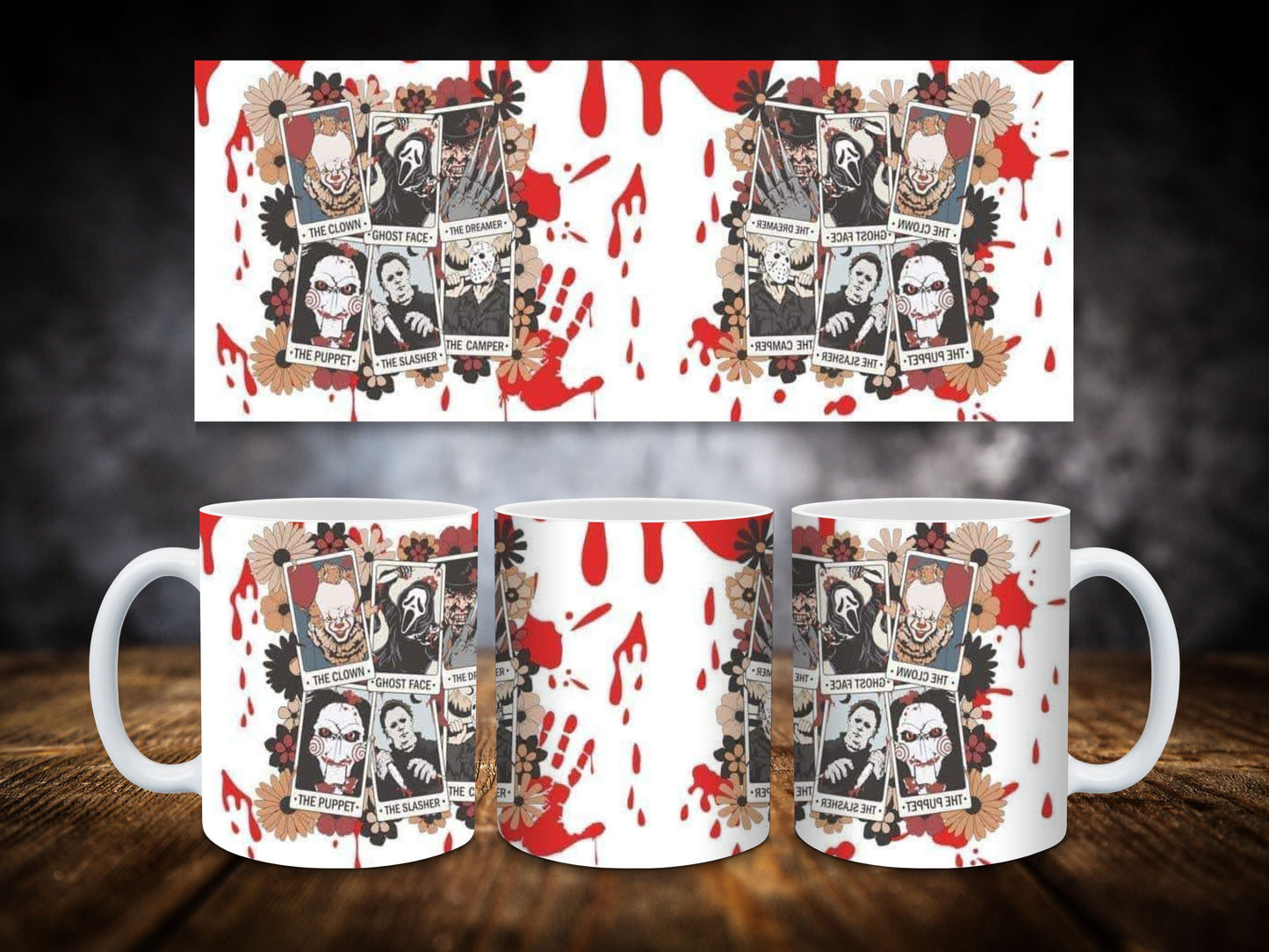 Coffee Mugs Halloween Theme