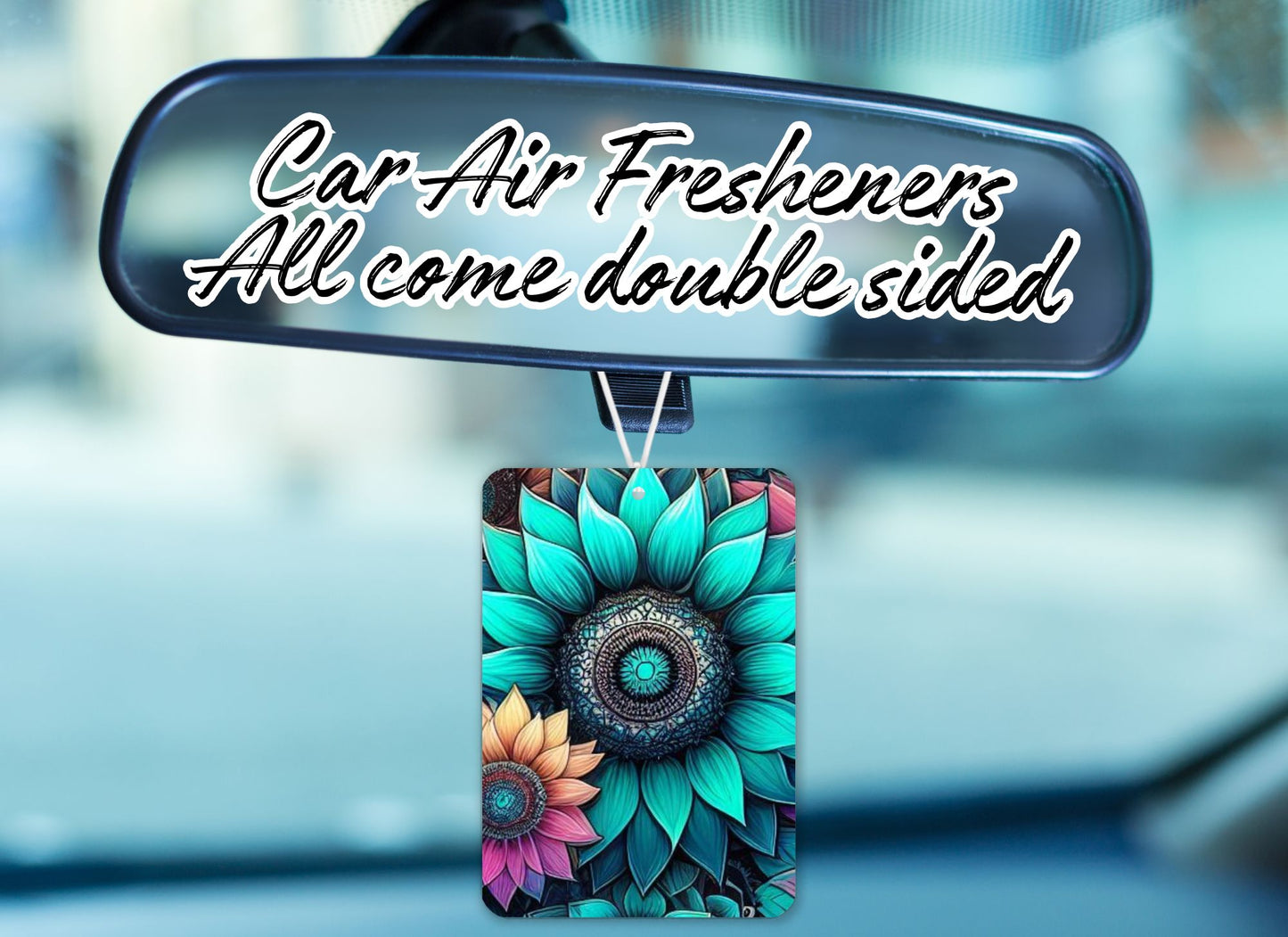 Car Air Fresheners-Flower Power