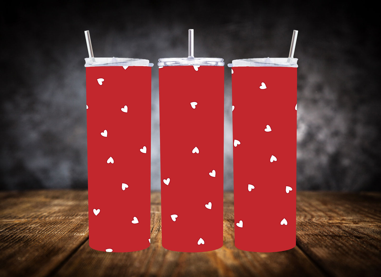 20oz Tumbler- Playful Hearts Collection