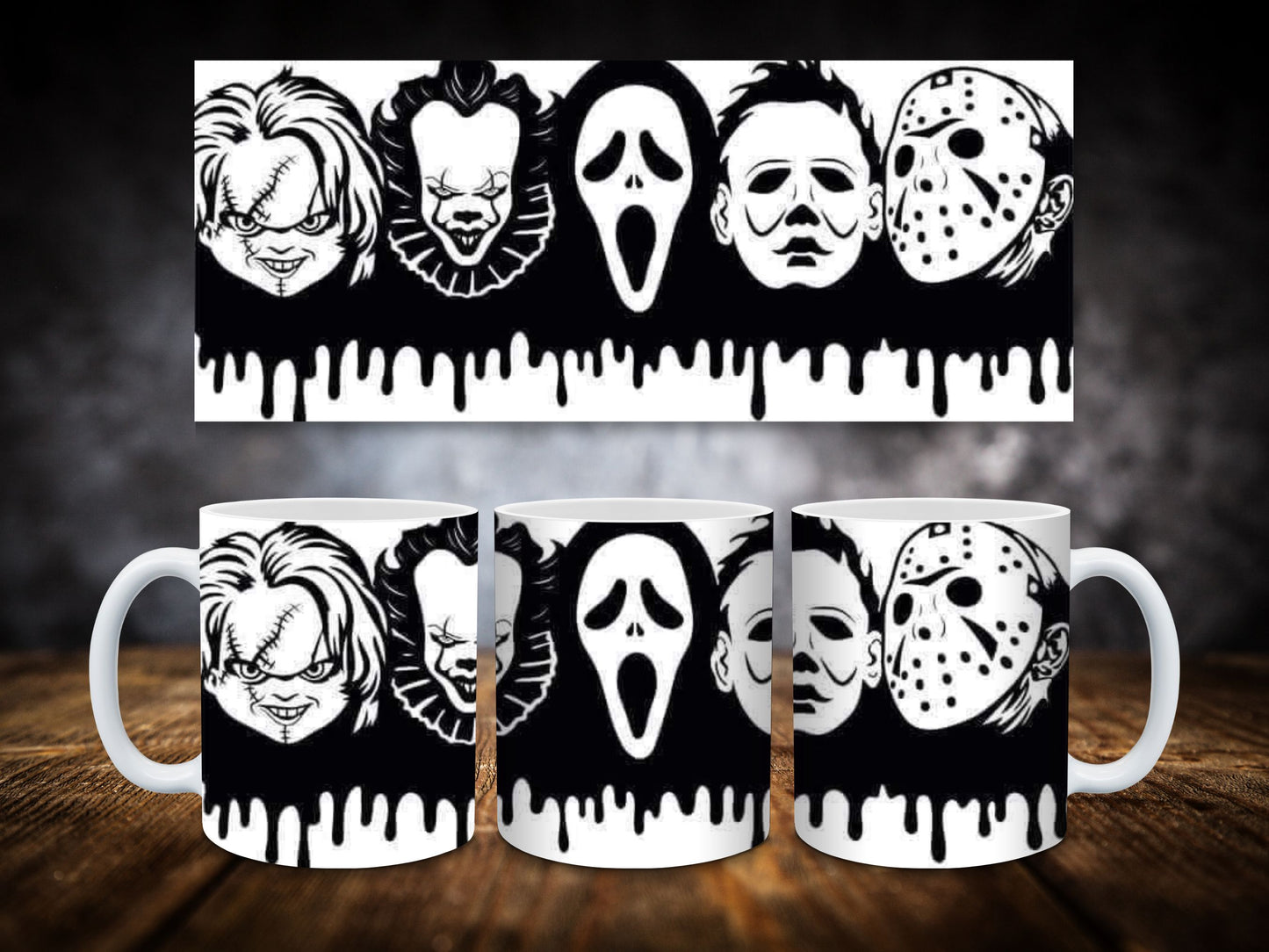 Coffee Mugs Halloween Theme