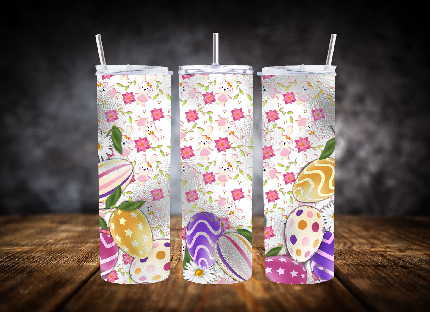 20oz Tumbler Fancy Easter Eggs