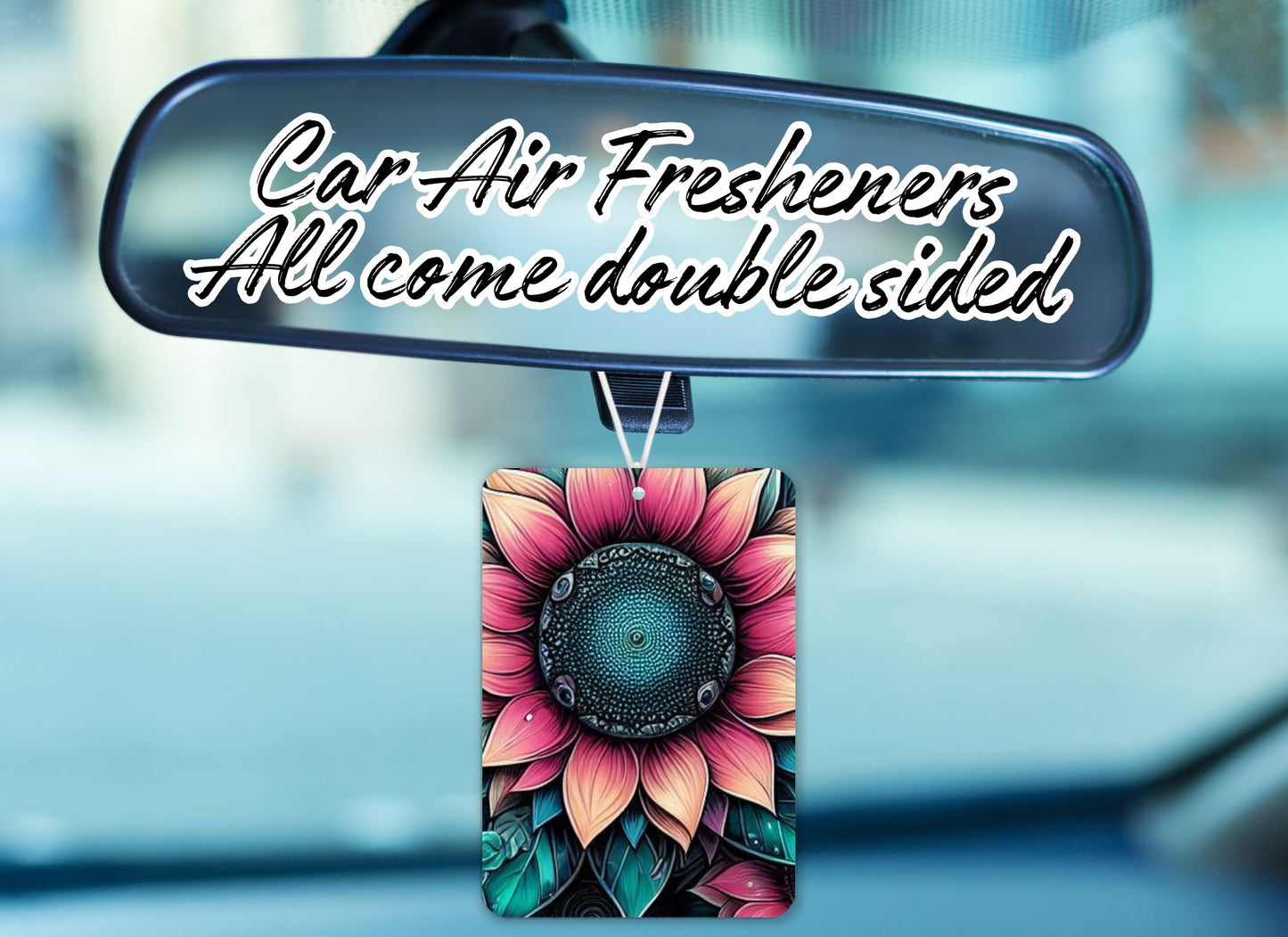 Car Air Fresheners-Flower Power