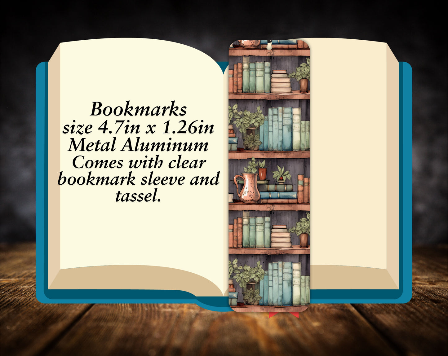 Bookmarks- Fantasy Bookcases