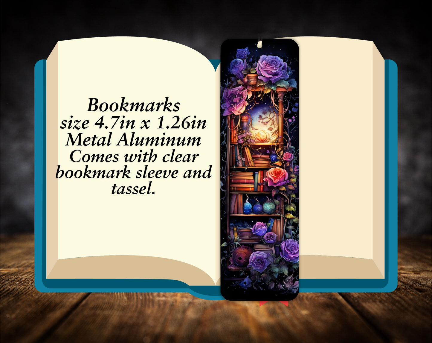 Bookmarks- Fantasy Bookcases