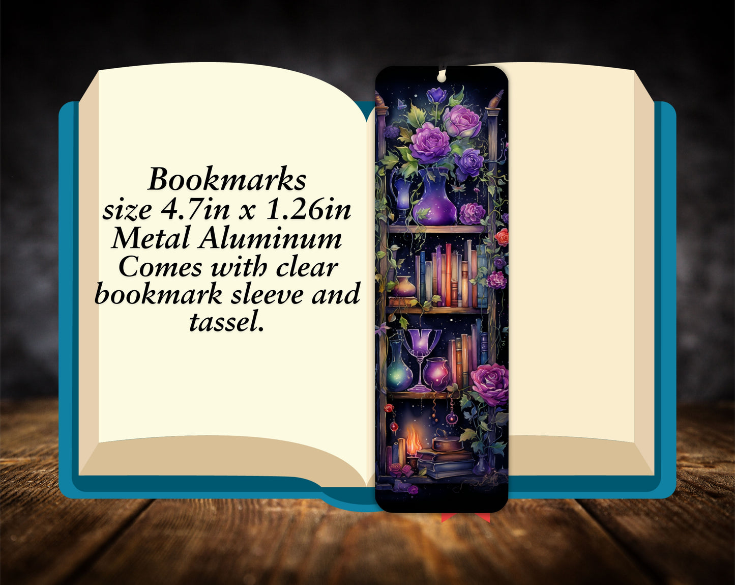 Bookmarks- Fantasy Bookcases
