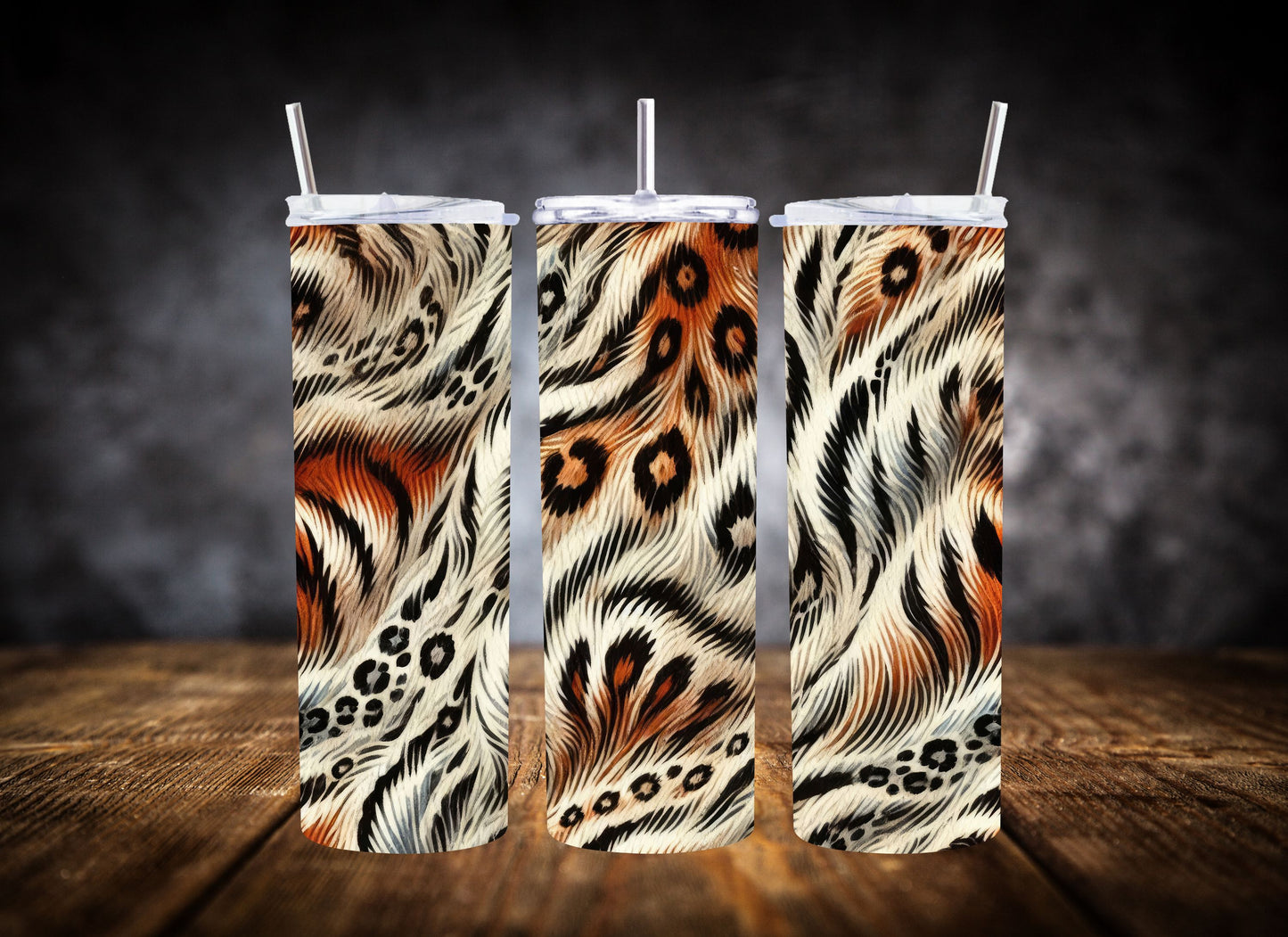 20oz Tumbler- Classic Animal Print Collection