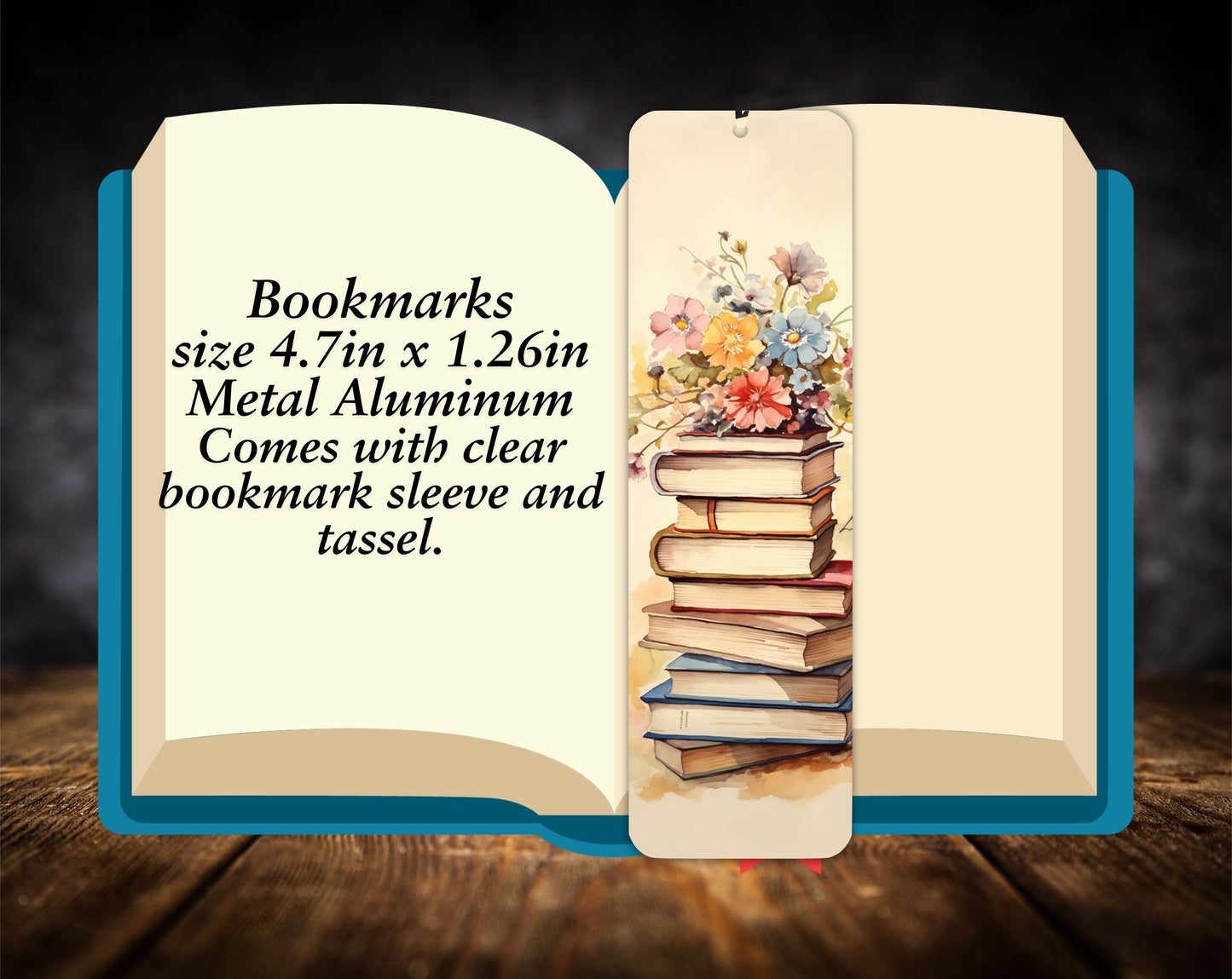 Bookmark-Book Stacking