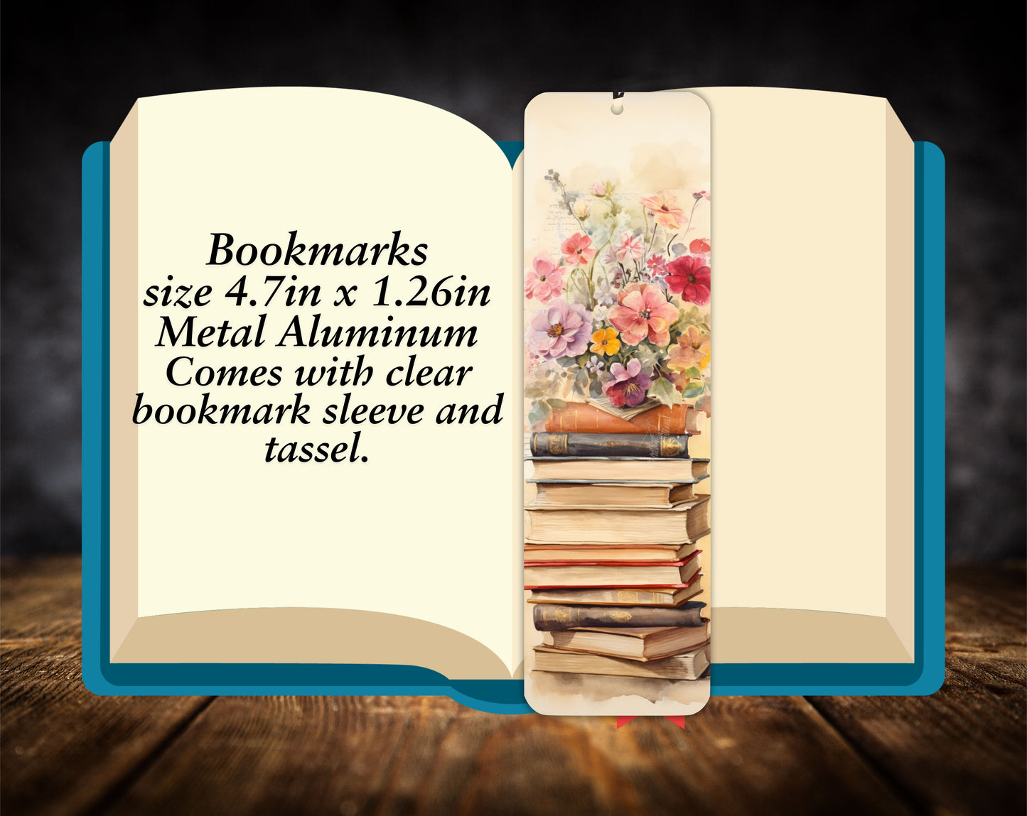 Bookmark-Book Stacking