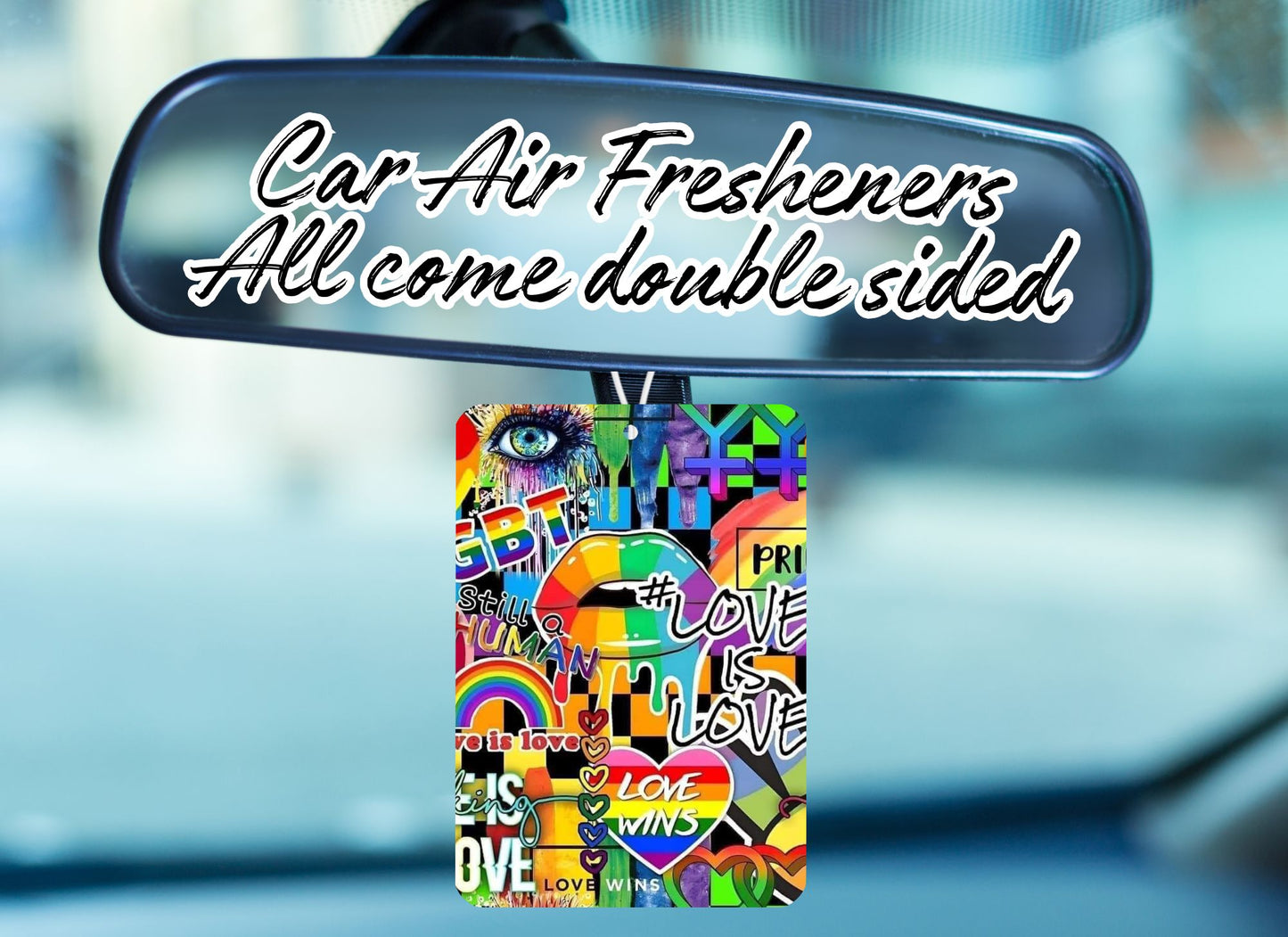 Car Air Fresheners- Pride Vibe