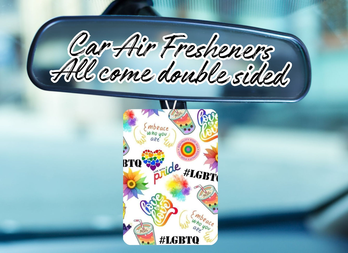 Car Air Fresheners- Pride Vibe