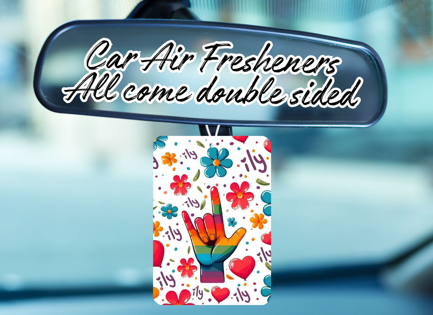 Car Air Fresheners- Pride Vibe