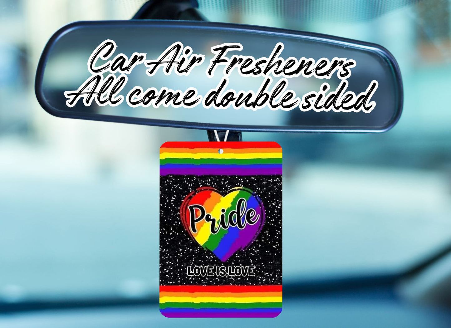 Car Air Fresheners- Pride Vibe
