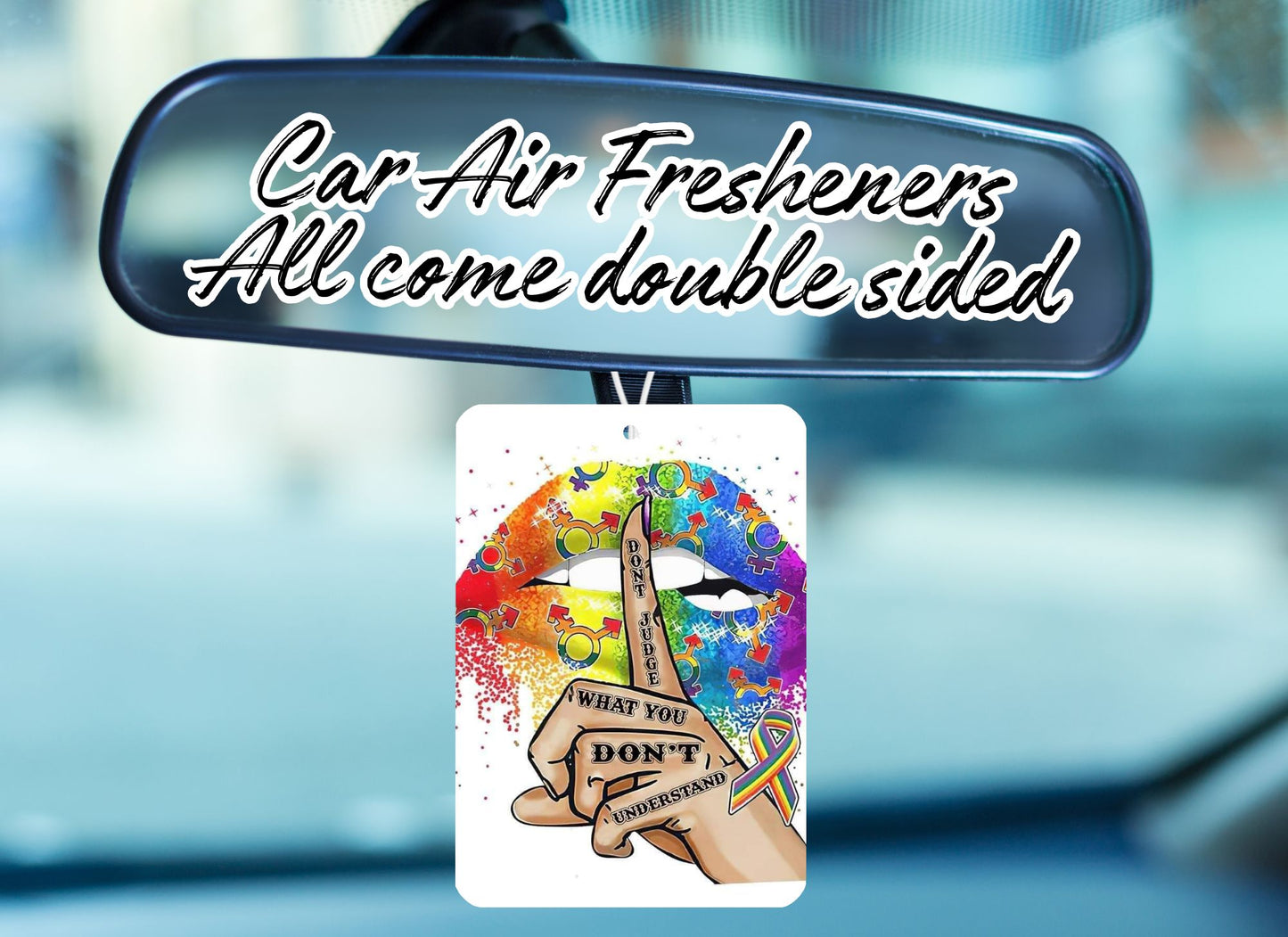 Car Air Fresheners- Pride Vibe