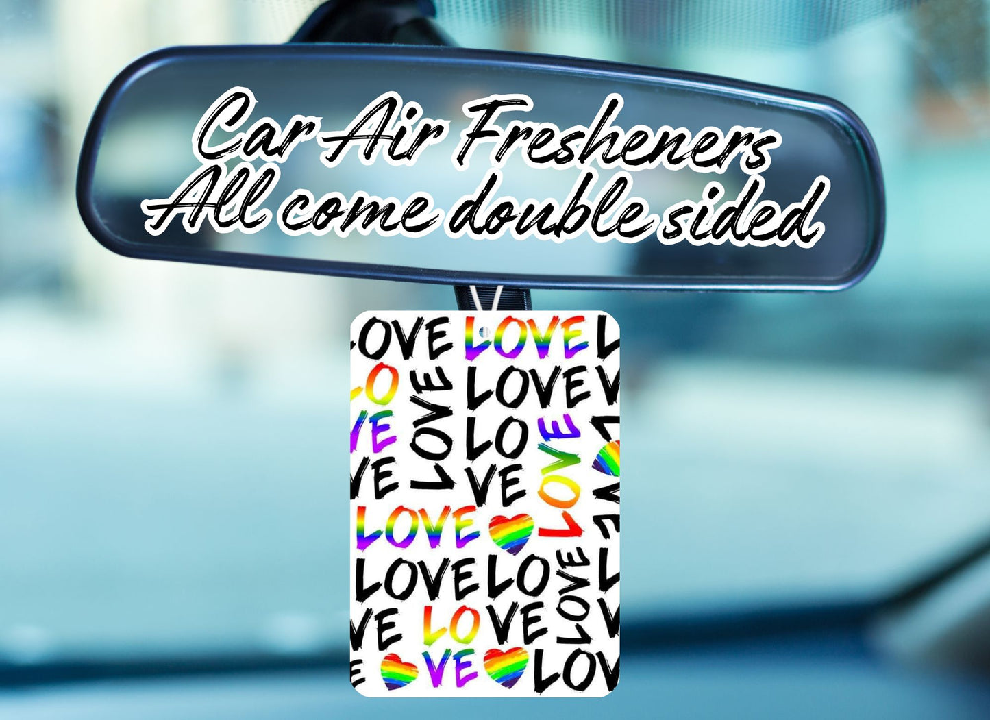 Car Air Fresheners- Pride Vibe