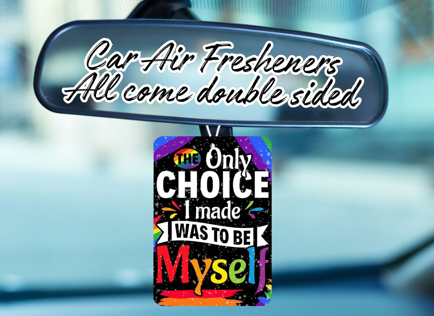 Car Air Fresheners- Pride Vibe