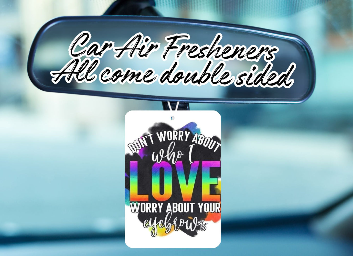 Car Air Fresheners- Pride Vibe