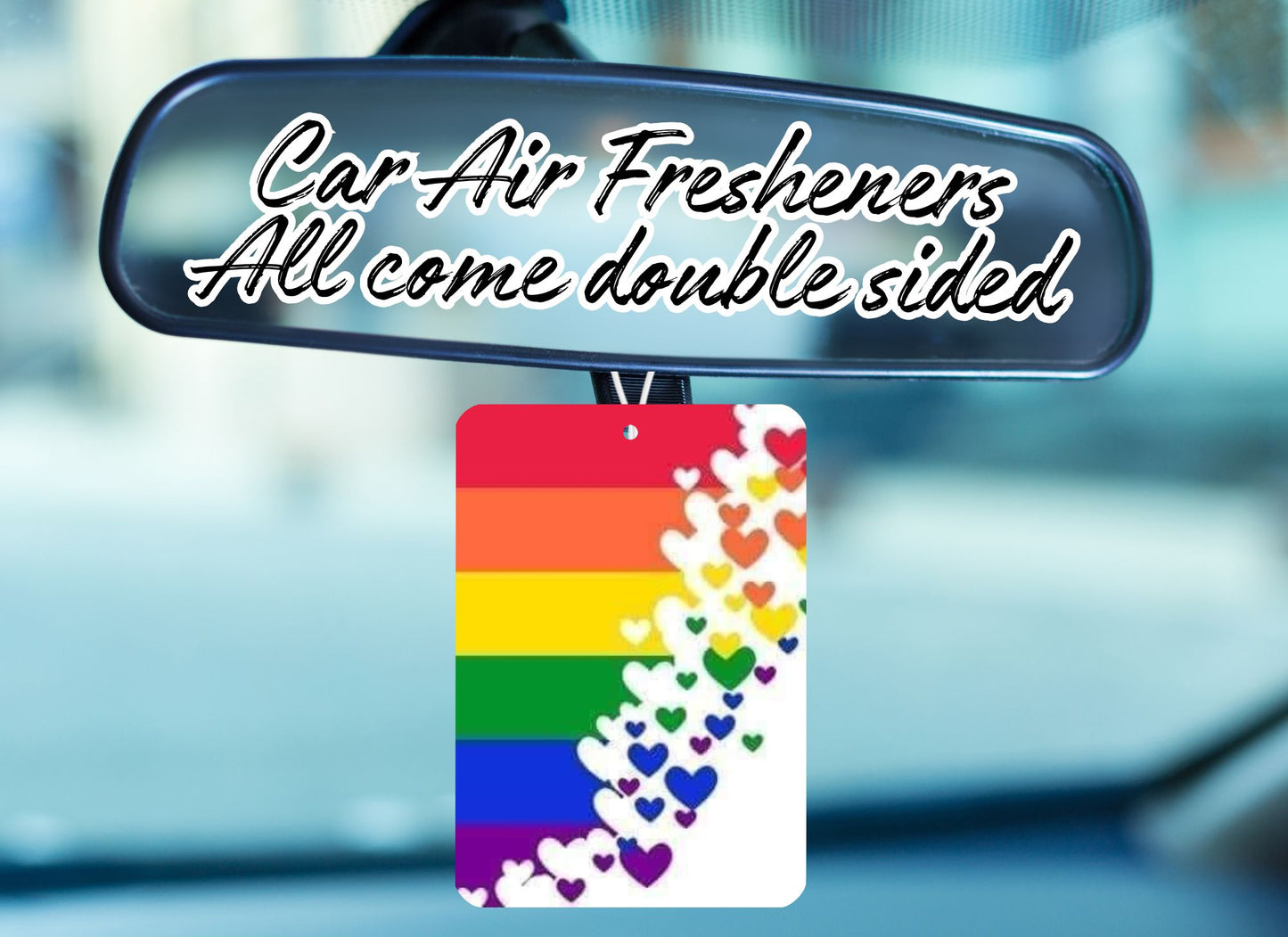 Car Air Fresheners- Pride Vibe