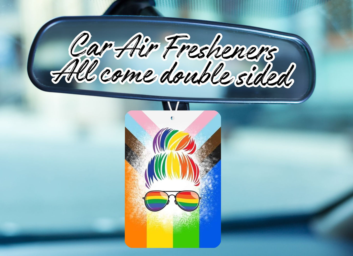 Car Air Fresheners- Pride Vibe
