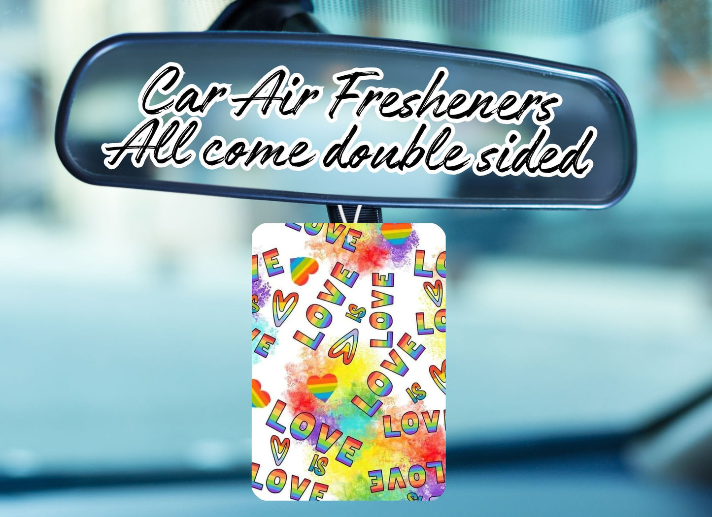 Car Air Fresheners- Pride Vibe