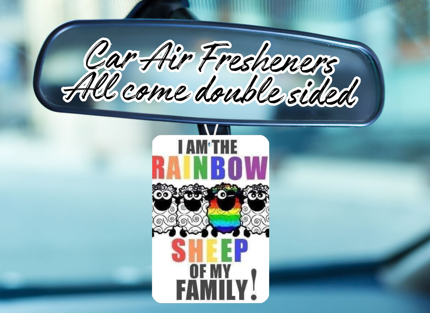 Car Air Fresheners- Pride Vibe