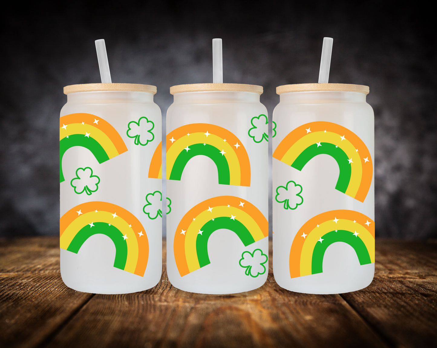 Glass Can-St. Patrick's Day