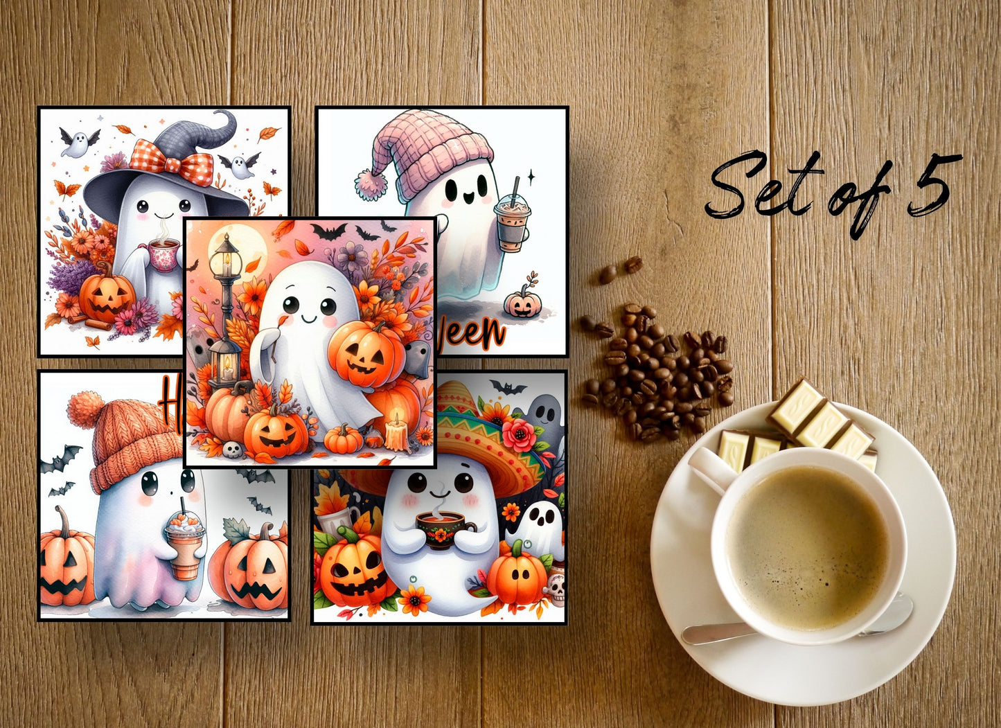 Drink Coasters- Halloween
