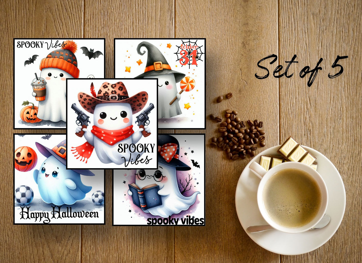 Drink Coasters- Halloween