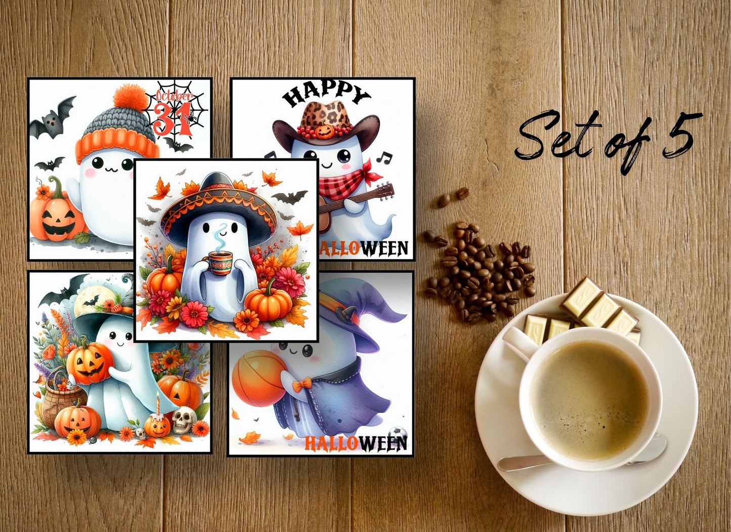 Drink Coasters- Halloween