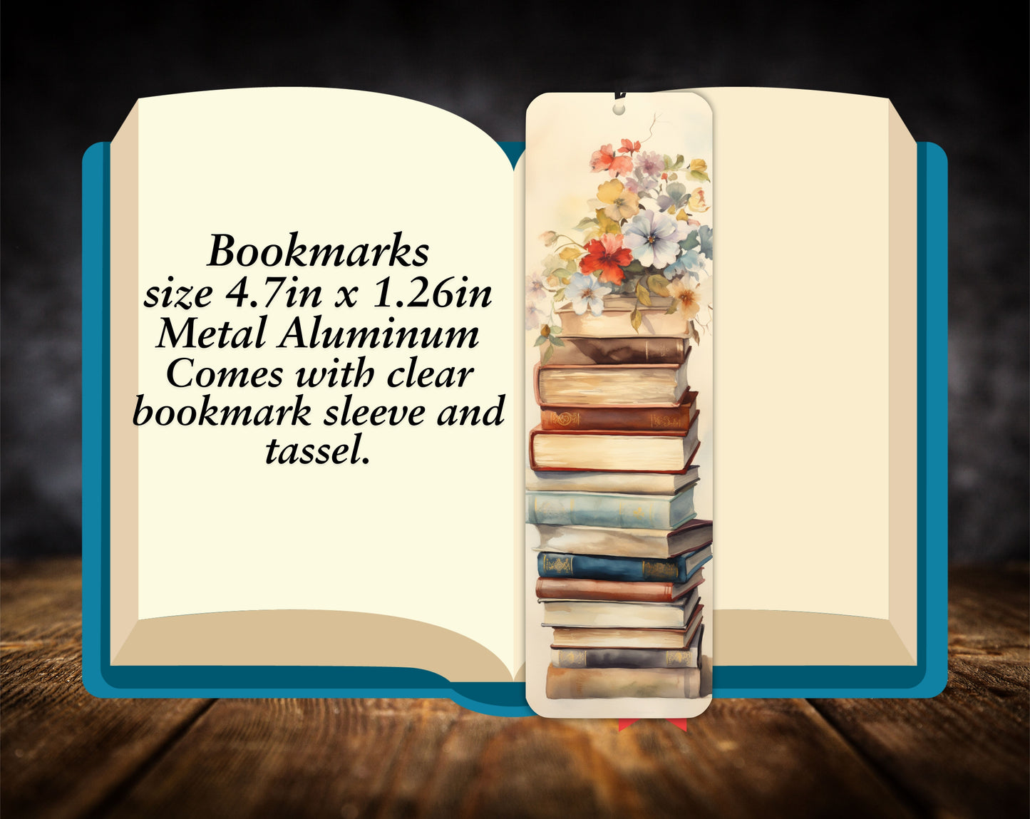 Bookmark-Book Stacking