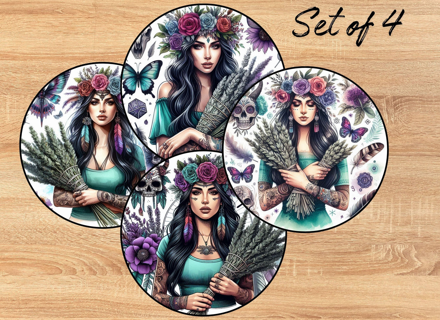 Drink Coaster- Sugar Skull Collection