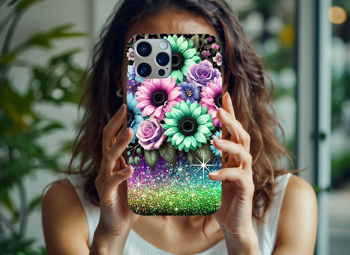 iPhone Case Colorful bouquet