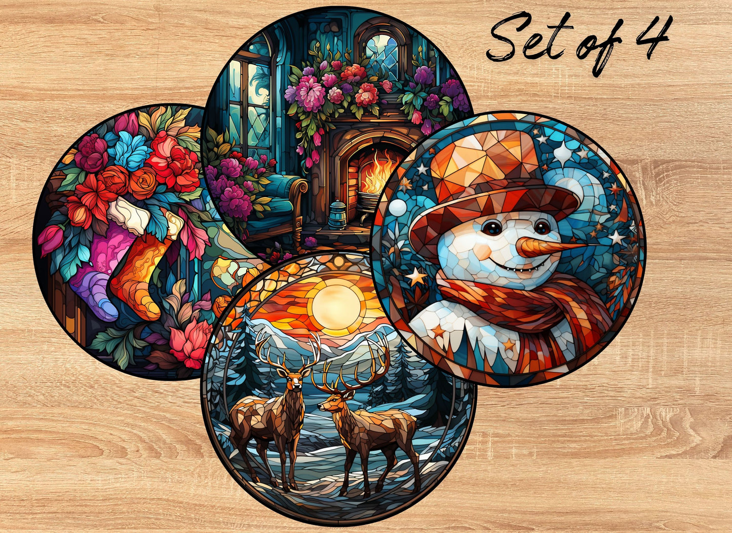 Drink Coaster- Christmas Collection
