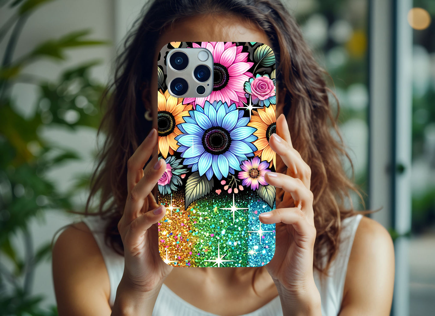 iPhone Case Colorful bouquet