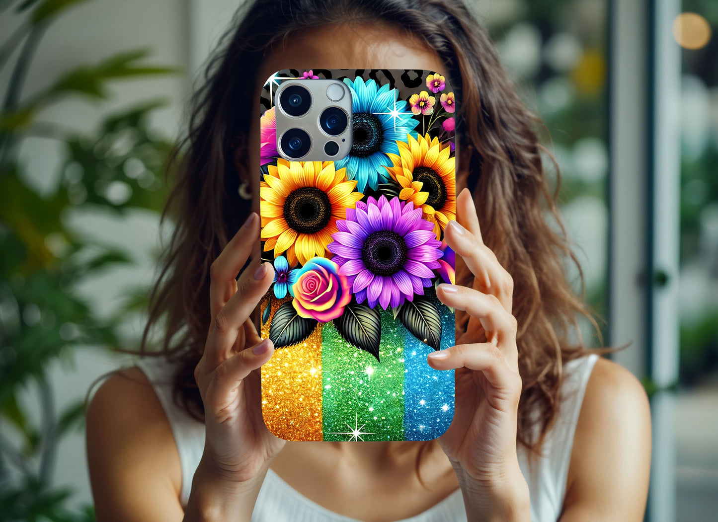 iPhone Case Colorful bouquet