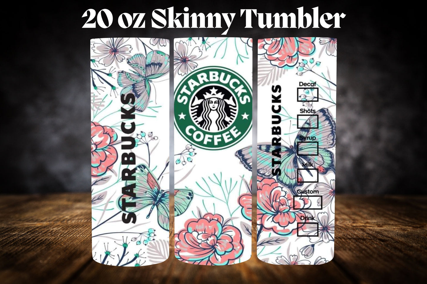 20oz Tumbler- Coffee House Collection